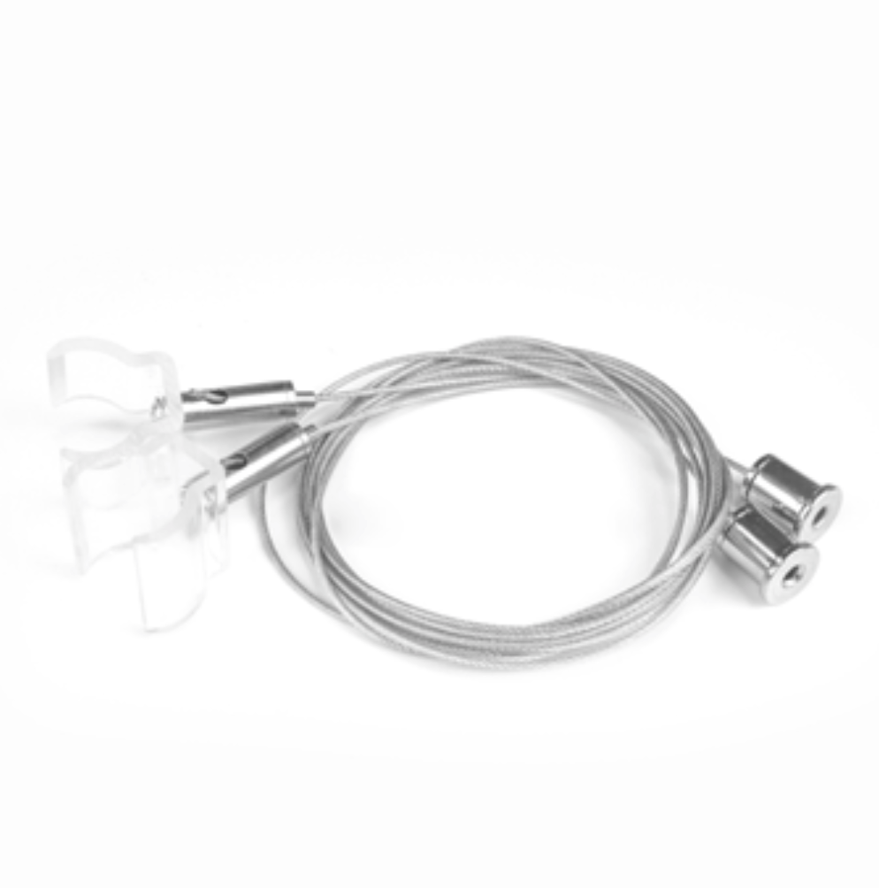 PolyFlux D25 Open polycarbonate clip suspension sets.